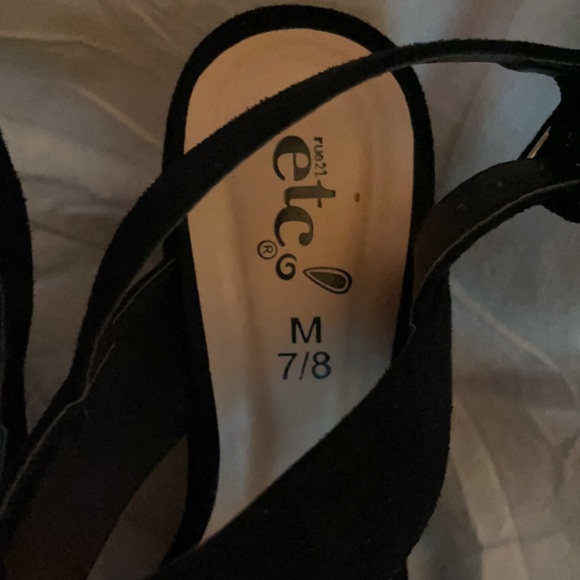 Rose wedge heels - Picture 6 of 14